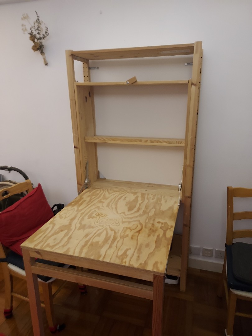 Ikea IVAR Shelf / Table, 傢俬＆家居, 傢俬, 書櫃、櫃子及架 Carousell