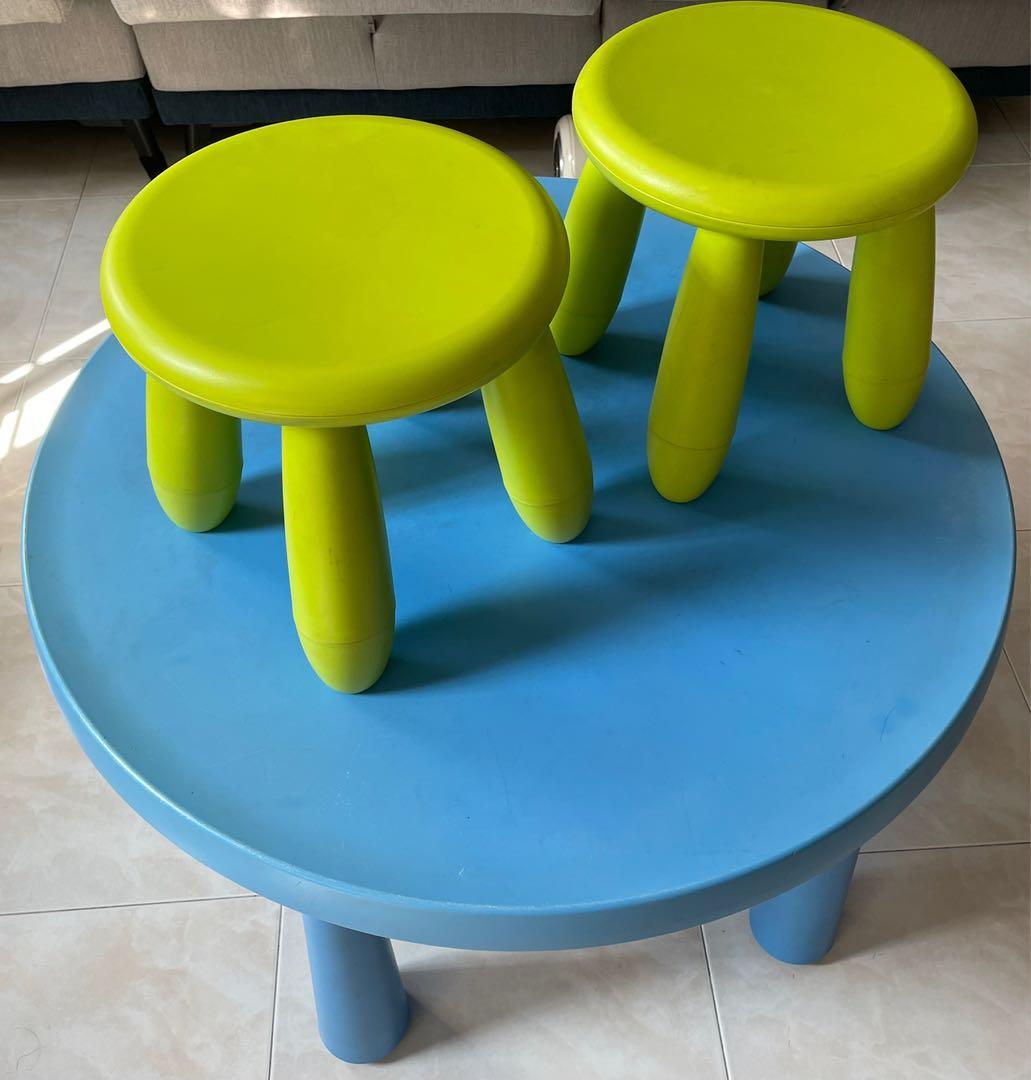 IKEA kids table and chairs, Furniture & Home Living, Furniture, Tables