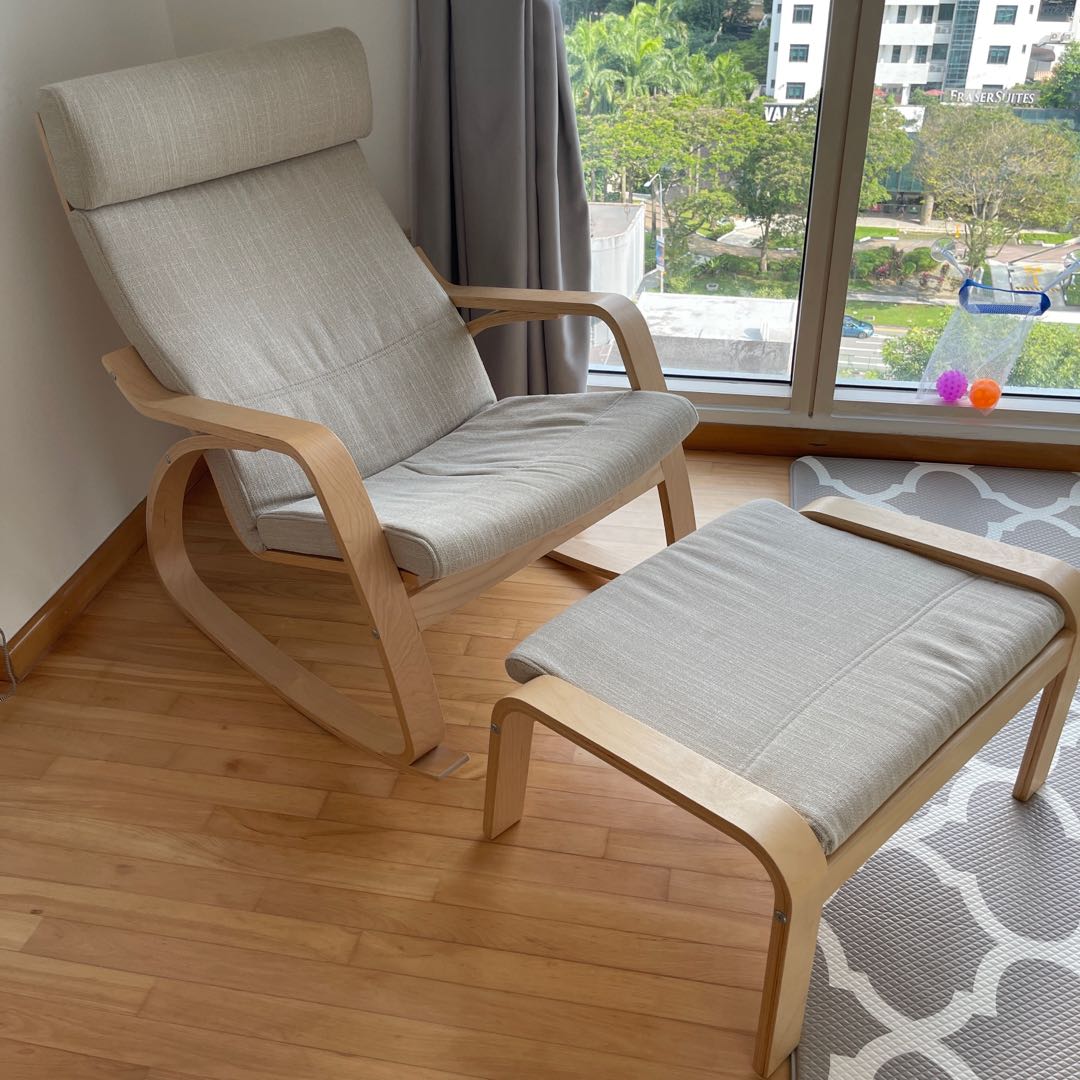 Poang nursing shop chair