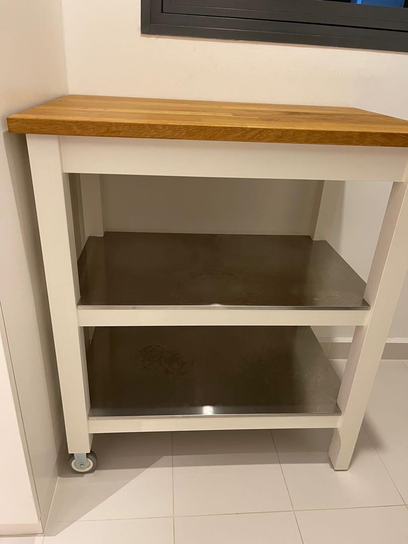 IKEA Stenstorp Kitchen Island Trolley, Furniture & Home Living