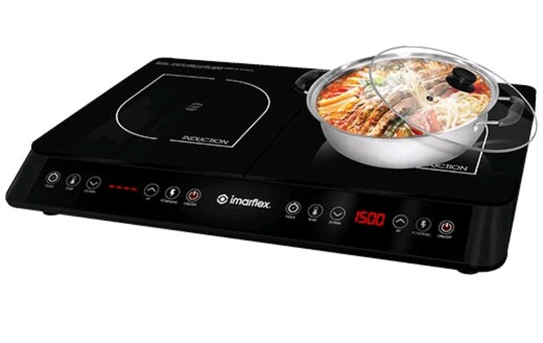 Imarflex 2 burner induction cooker (Category: Cookers) located in Makati City. Submitted by melissa12345 (Listing ID 1148758187, Image 3). Description: 👉Read me 1st 📍Brand new 💯 📍Items on hand ❌ No COD 🏦 MOP bpi/bdo/GCash 📍No return no exchange 📍Payment 1st before delivery 💰Cashless transaction at this moment..