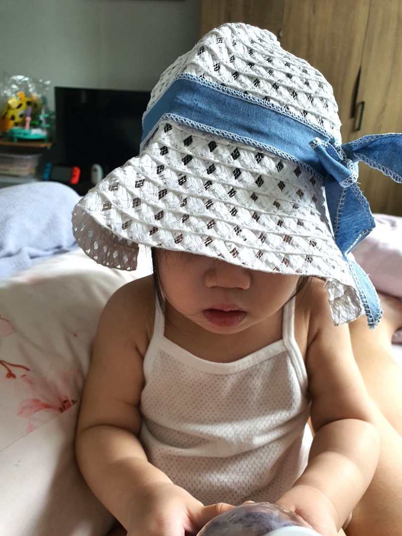Infant girl straw hat, Babies \u0026 Kids 