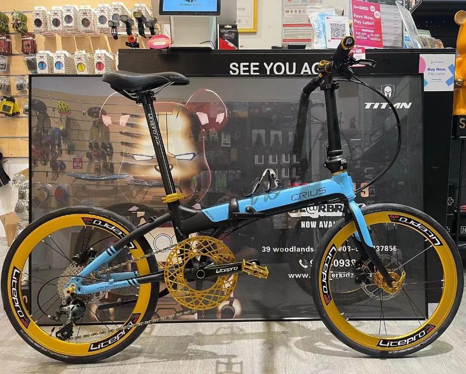 INSTALLMENT SK CUSTOMIZED Folding Bike with High End