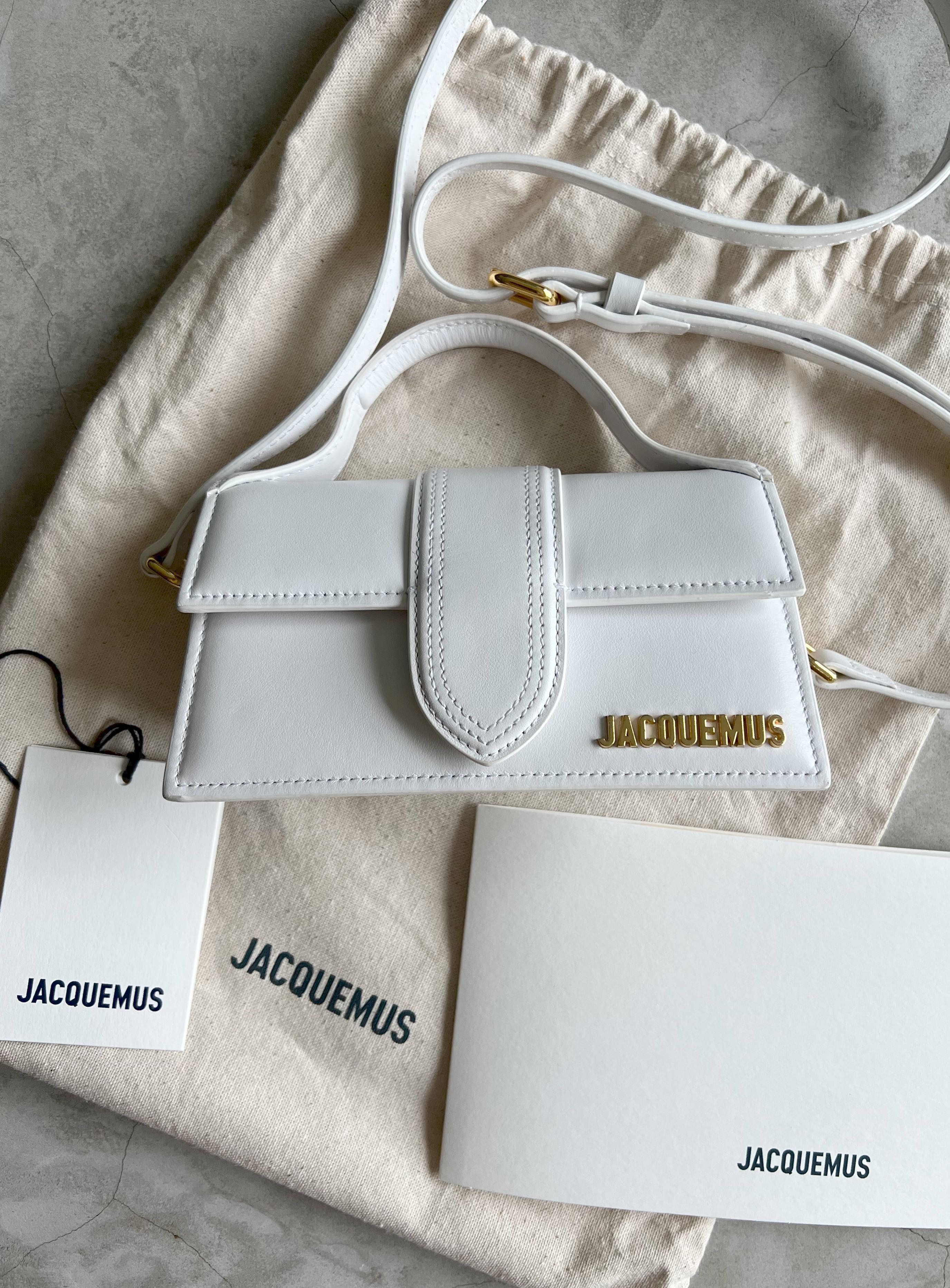 Jacquemus Le Bambino White Women s Fashion Bags Wallets Cross