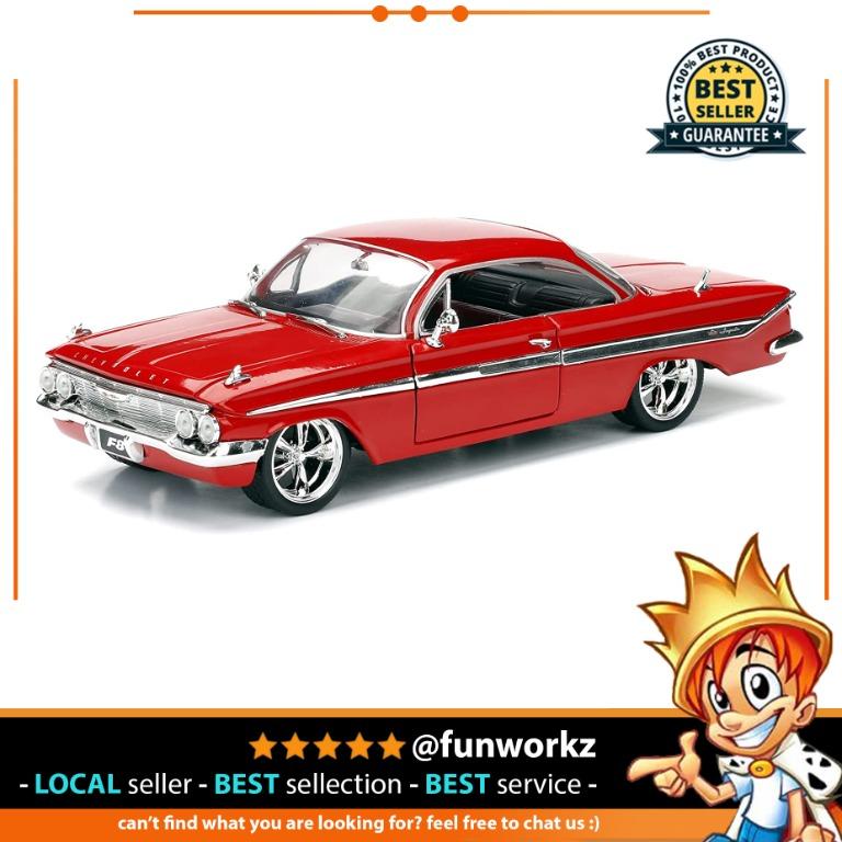 Jada Toys Fast Furious 8 1 24 Diecast Dom s Chevy Impala