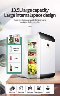 Kaisa Villa mini refrigerator portable small refrigerator for car home small fridge mini personal ref