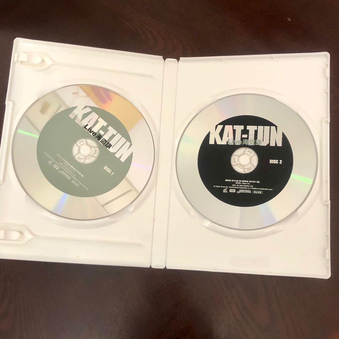 KAT-TUN Live 海盜旗海賊帆演唱會DVD（KATTUN 龜梨和也上田龍也中丸