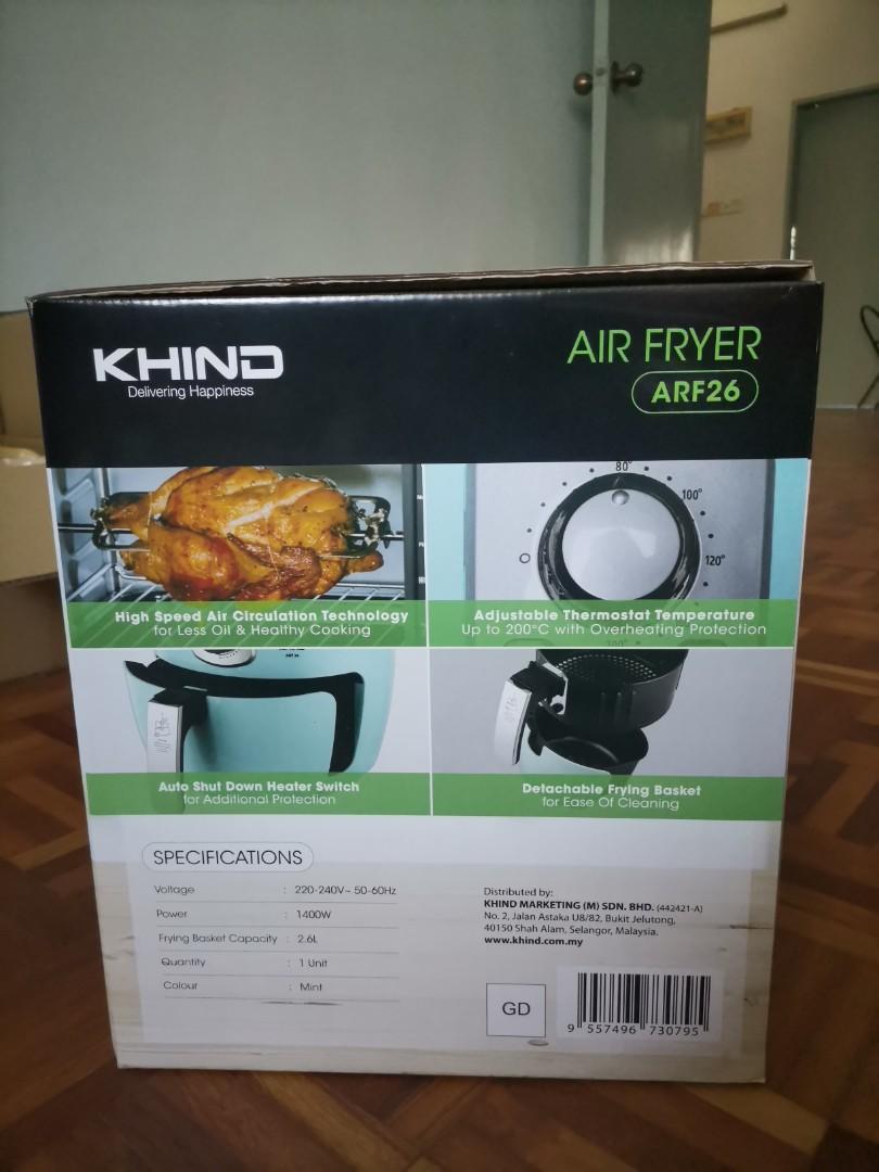 Khind Air fryer ARF26