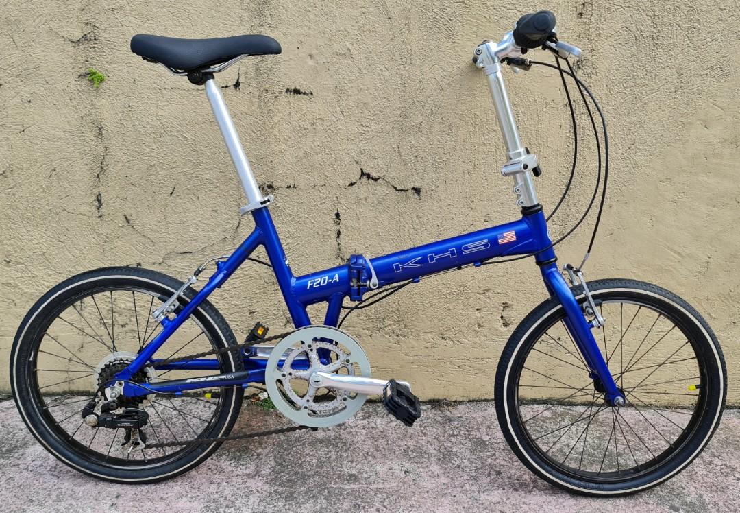 KHS F20 folding bike Sports Equipment Bicycles Parts Bicycles