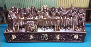 Last Supper wood carvings / woodcraft /sculpture (3x16x36inches)
