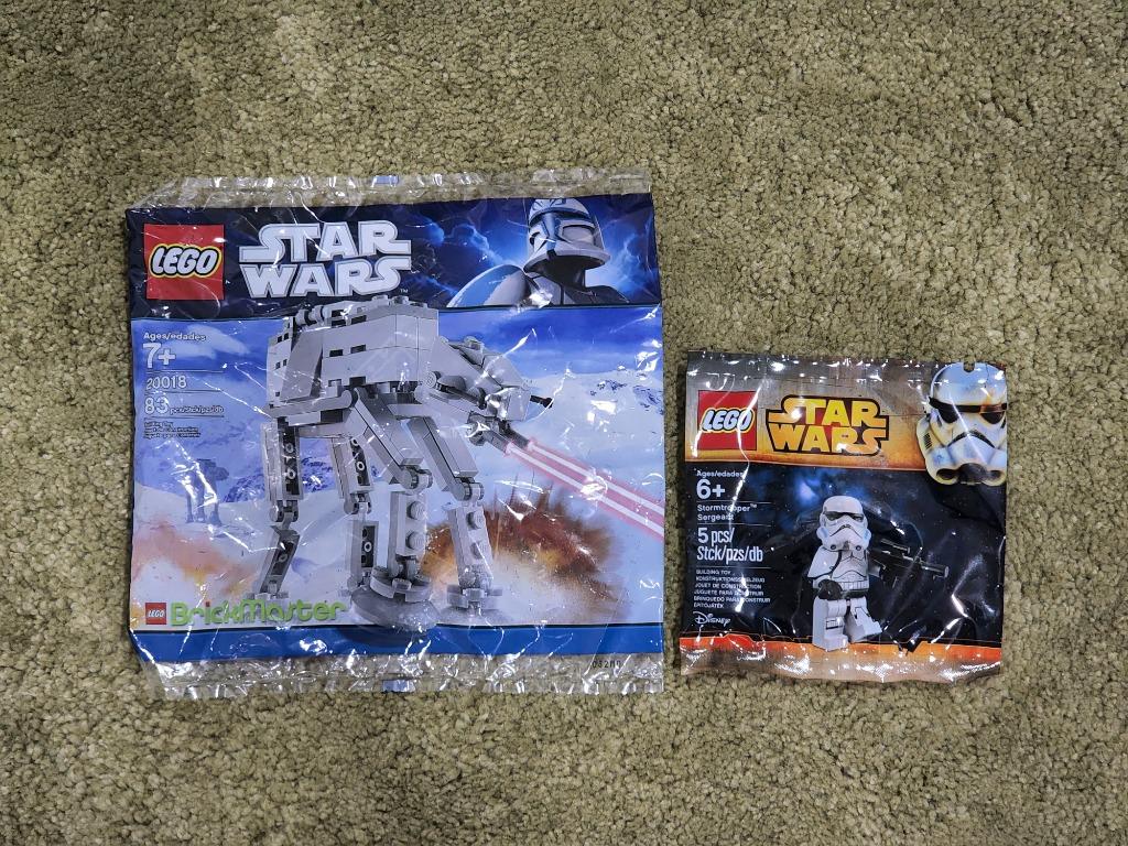 LEGO Star Wars 20018 AT AT Walker Polybag 5002938 Stormtrooper Sergeant Polybag Hobbies Toys Toys Games on Carousell