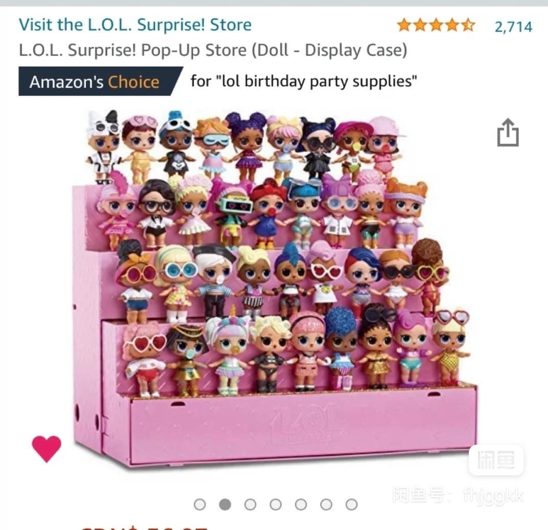 LOL surprise display cabinet Hobbies Toys Collectibles