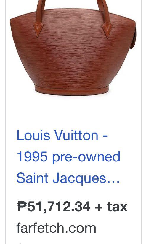 Louis Vuitton 1995 pre-owned Epi Saint Jacques Handbag - Farfetch