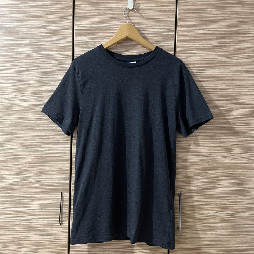 M H M Basic Divided Men T Shirt Dark Grey M Size T22 Men s