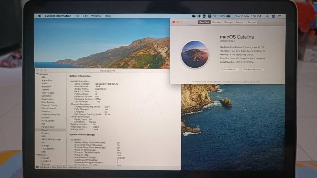 Apple Macbook Pro Japan (Retina, 13inch, late 2012) (nego bisa chat