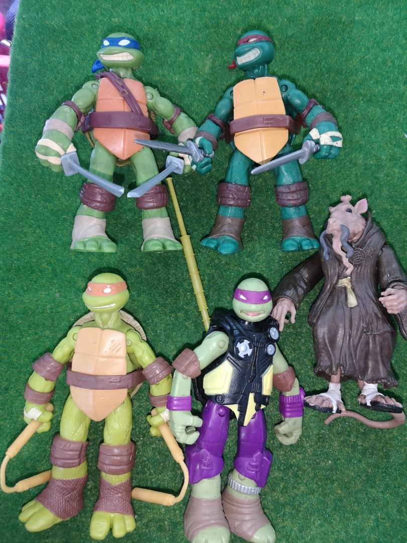 Mattel TMNT action figure set, Hobbies & Toys, Collectibles & Memorabilia, Fan Merchandise on