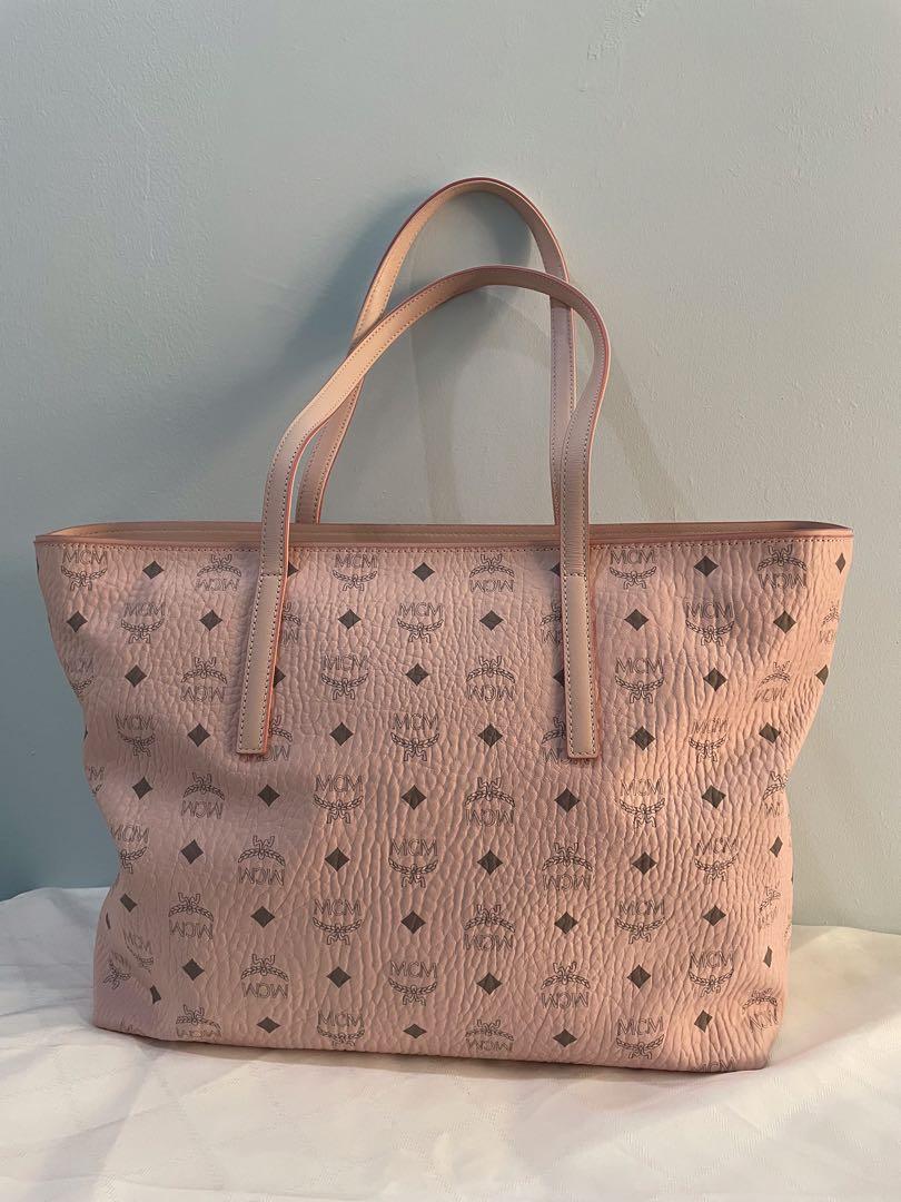 Mcm rose gold tote store