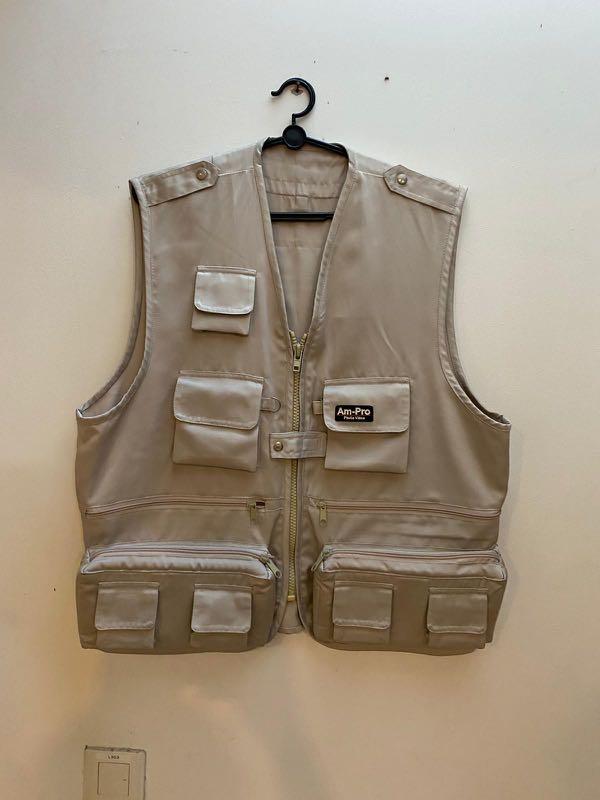 Mens vest (beige color), Men's Fashion, Tops & Sets, Vests on Carousell