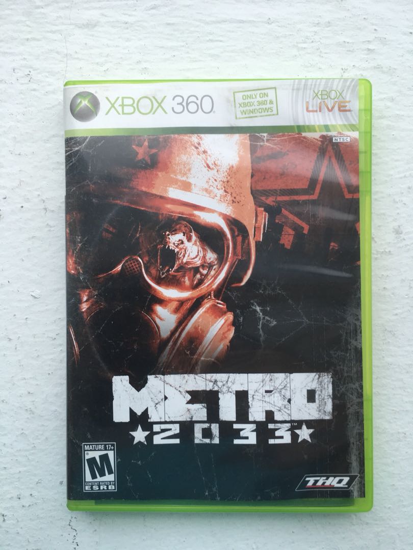 XBOX 360 - Metro 2033, Video Gaming, Video Games, Xbox on Carousell