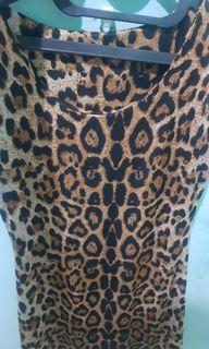 Mini dress leopart macan