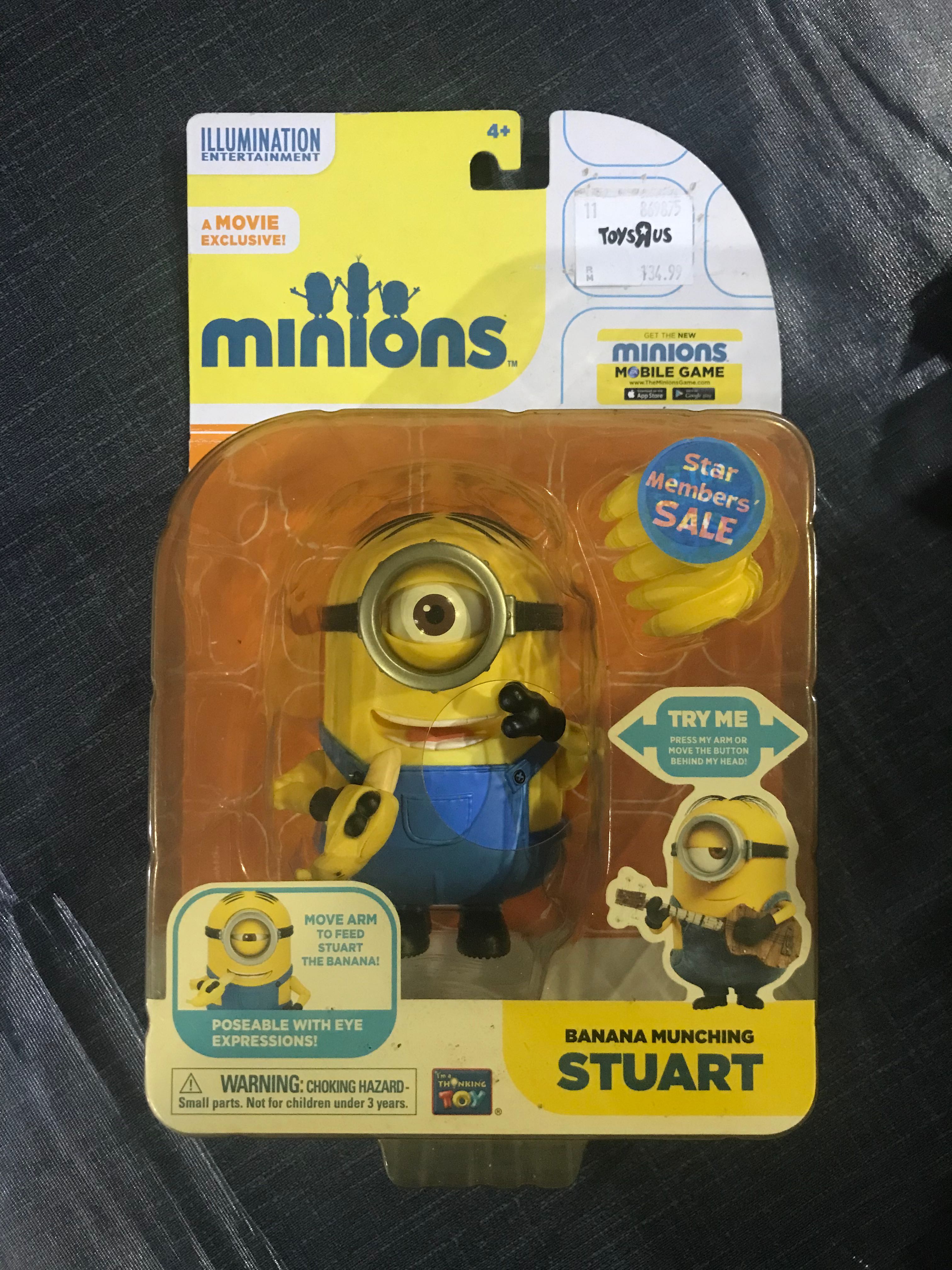 Minions toys, Toys & Games, Action Figures & Collectibles on Carousell