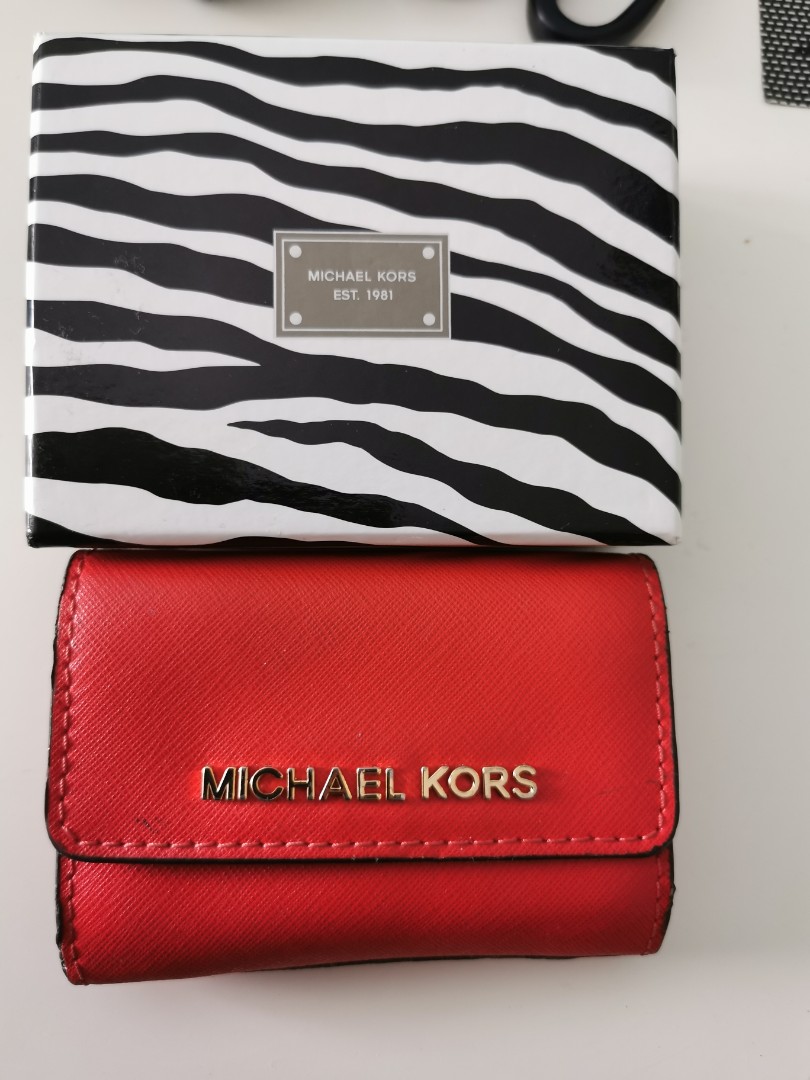 Mk card holder, Women's Fashion, Bags & Wallets, Purses & Pouches on