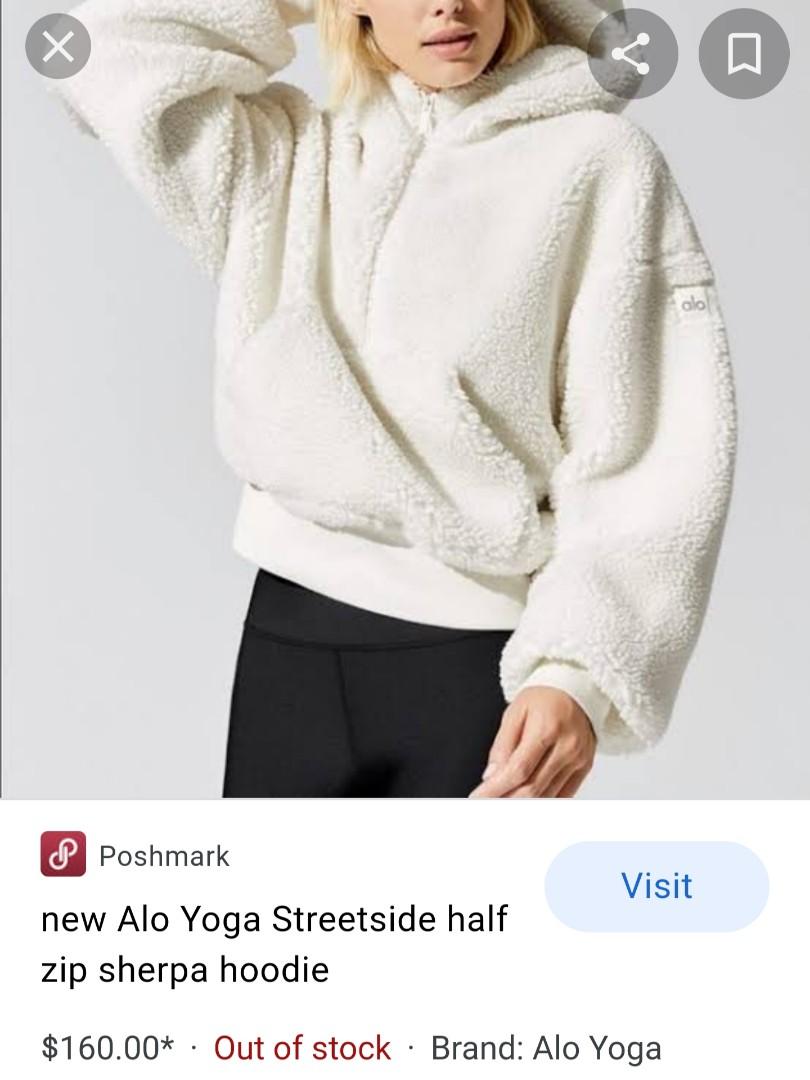 Alo half zip 2025 sherpa
