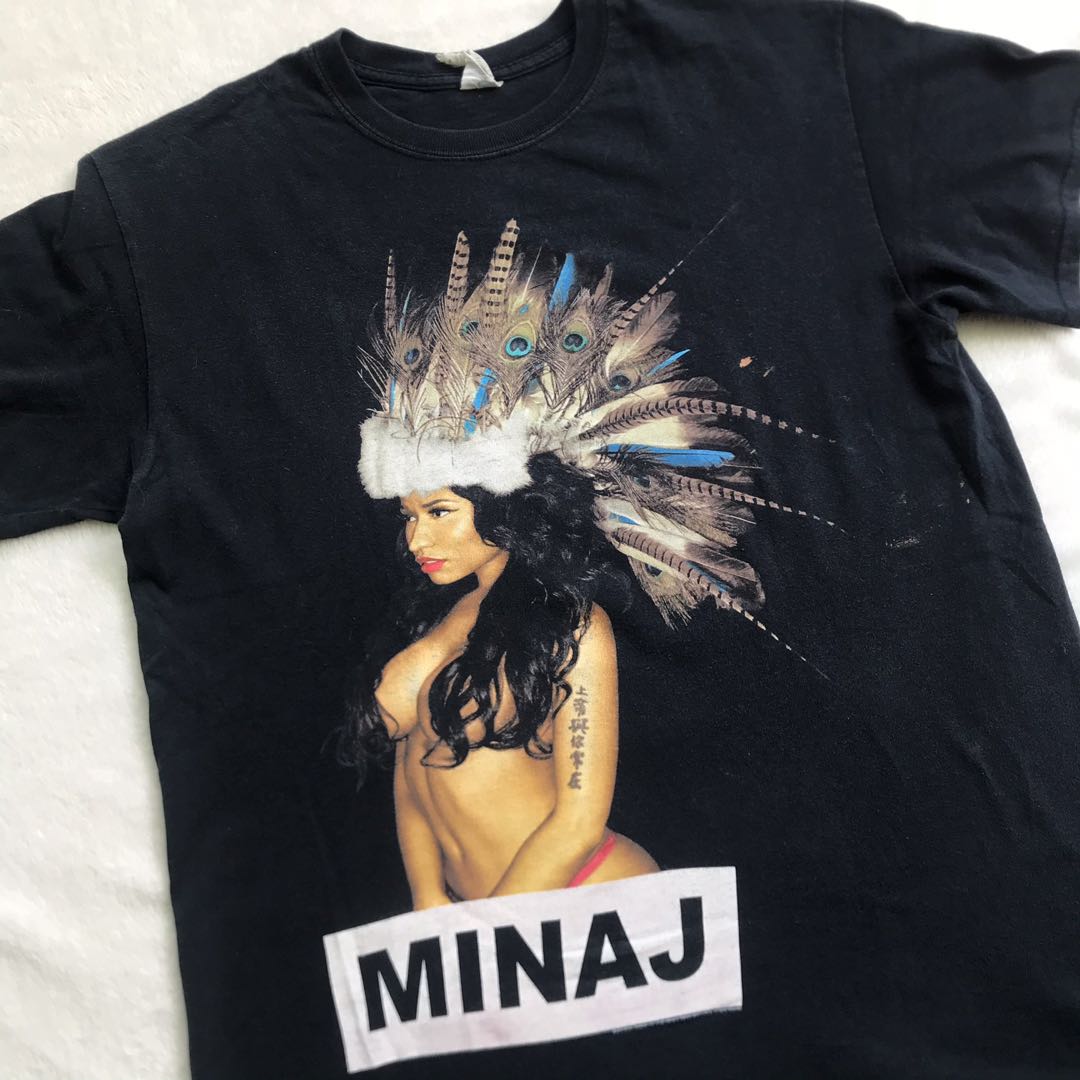 Nicki Minaj Pinkprint Tour Shirt, Men's Fashion, Tops & Sets, Tshirts
