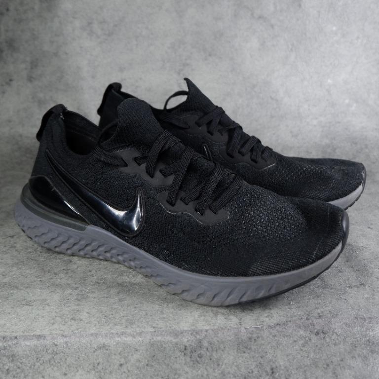 Nike epic react all black sales