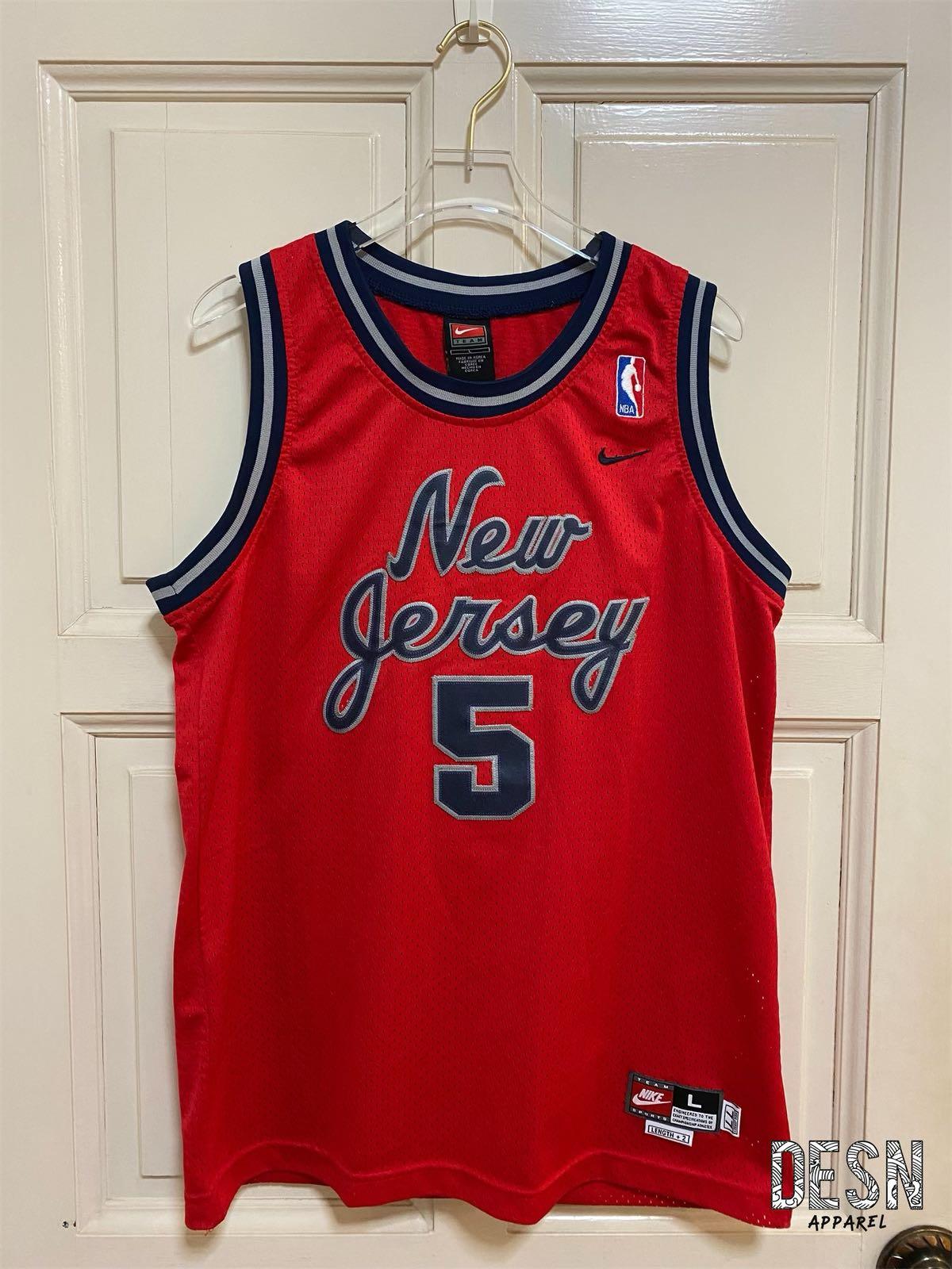 Nike, Other, Throwback Jason Kidd New Jersey Nets Jersey