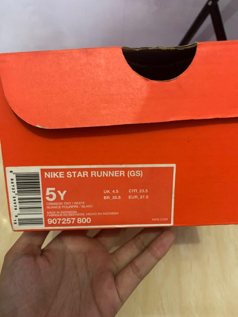 nike star runner orange