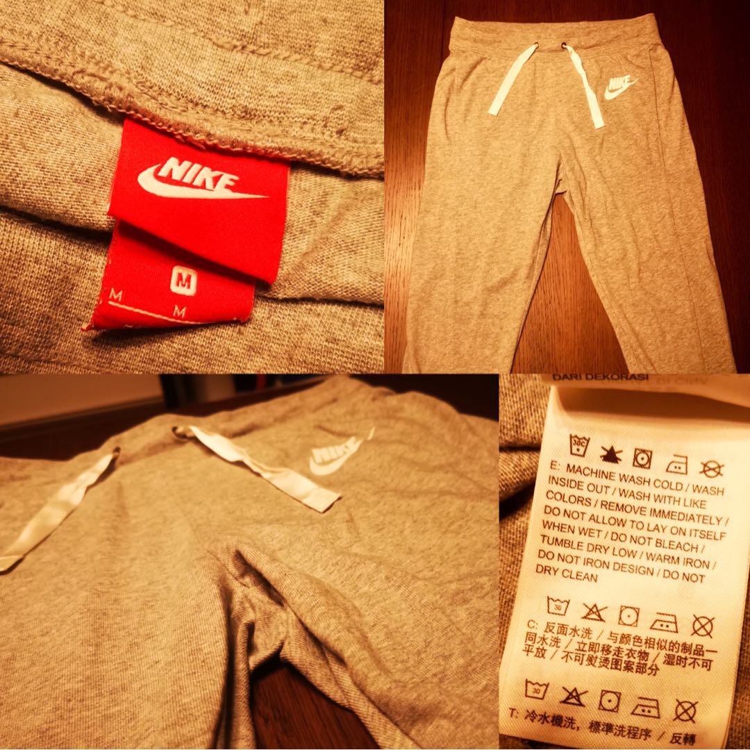 Nike Sweatpants - Grey (Medium) 休閒運 