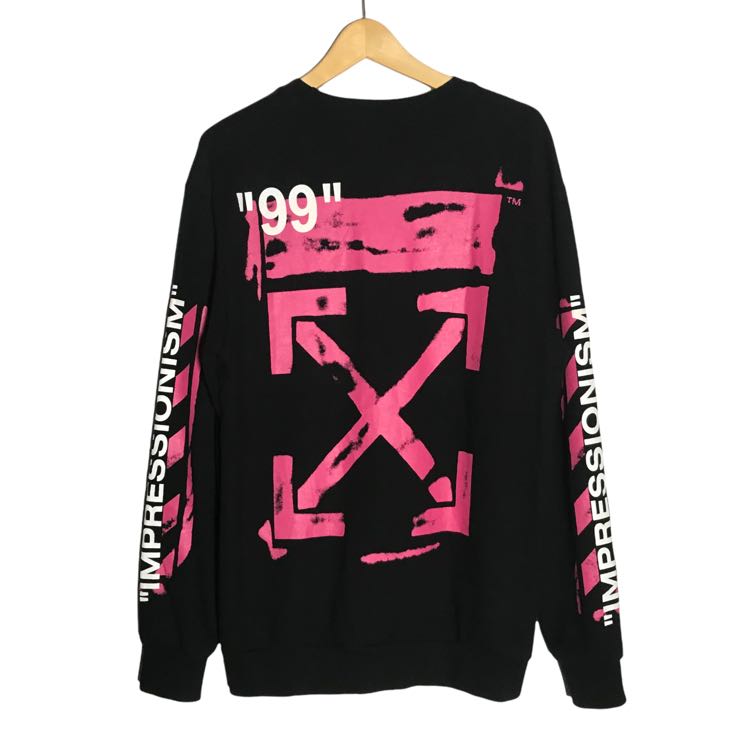 Off white impressionism crewneck new arrivals