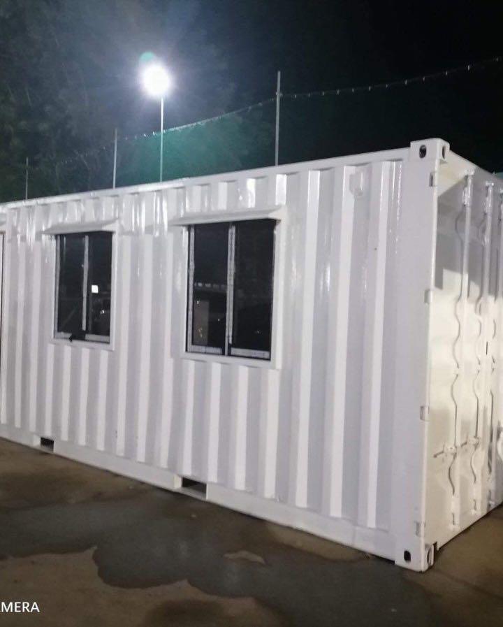 OFFICE CONTAINER-40 FOOTER (Category: Community) located in Manila. Submitted by franciscojof (Listing ID 1148772471, Image 2). Description: OFFERING: CONTAINER HOUSE , OFFICE CONTAINER, WAREHOUSE CONTAINER FABRICATION -20 footer size -40 footer #containervan #containerhouse #office container.