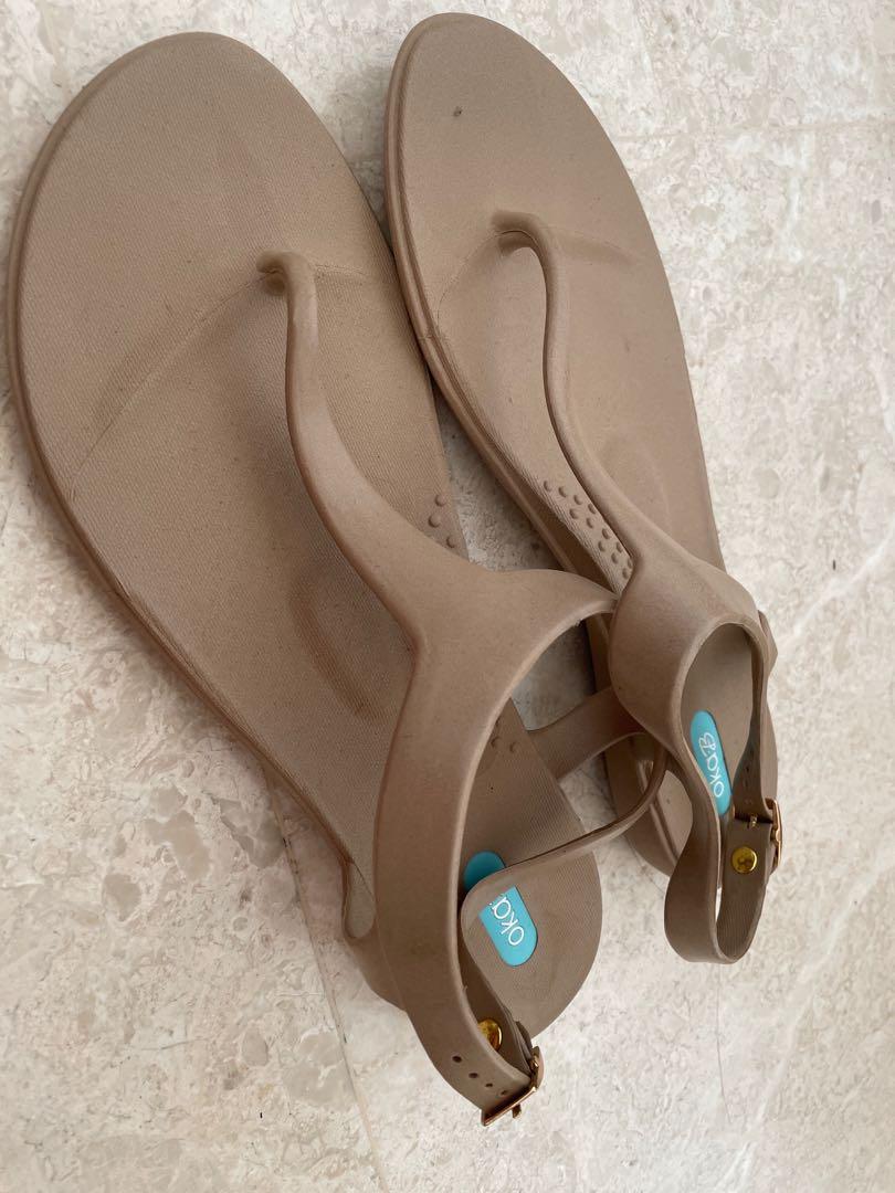 Okab Sandals Women s Fashion Footwear Flats on Carousell