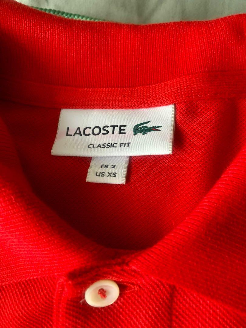 Lacoste original tag store