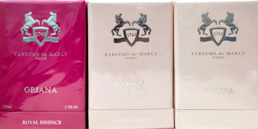 Parfums de marly (Category: Fragrance & Deodorants) located in Quezon City. Submitted by feds_baratelya123 (Listing ID 1148814432, Image 1). Description: parfums de marly perfumes in 3 scents.