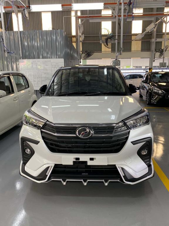 Perodua Ativa Gear Up Bodykit with spray color, Auto Accessories on