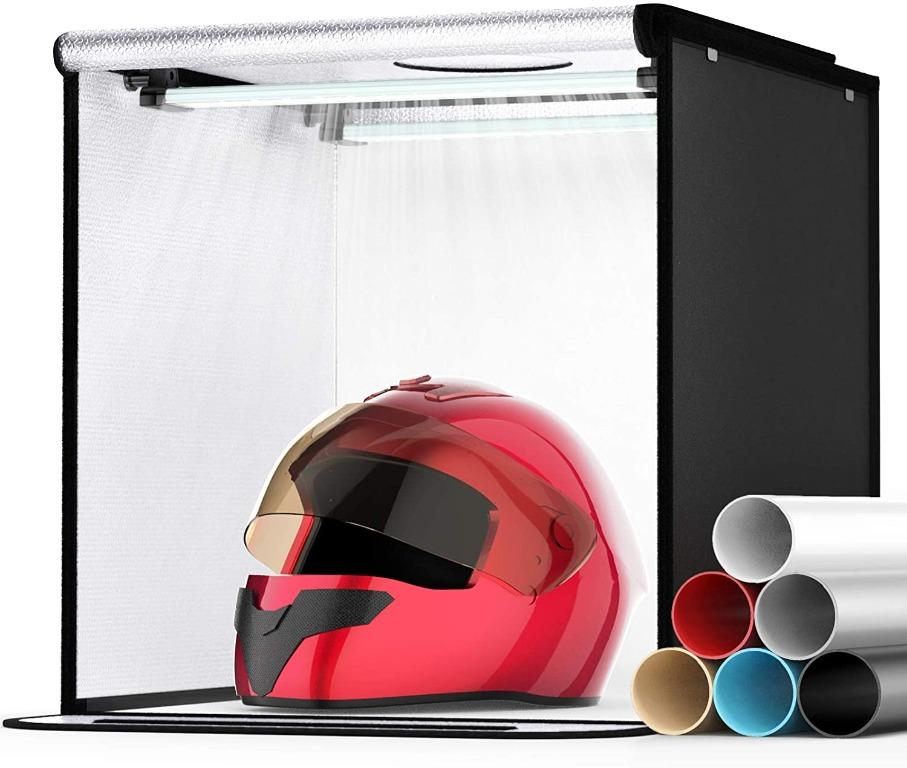 Photo Light Box, SAMTIAN Portable 16x16x16 Inches Photography Studio