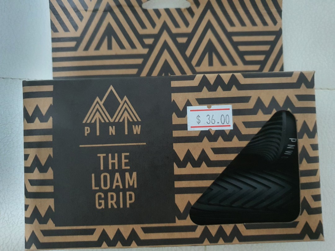 Pnw loam grips black for mtb bicycles mini velo foldies, Sports