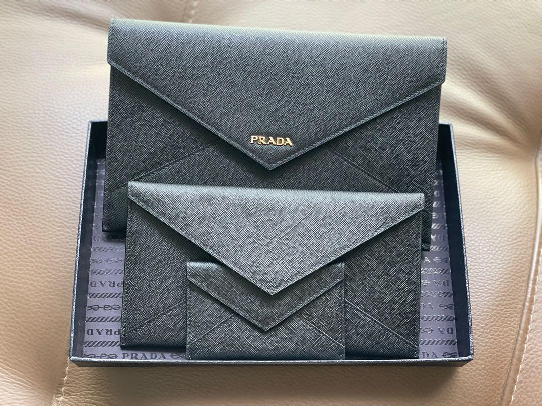 Prada sales envelope clutch