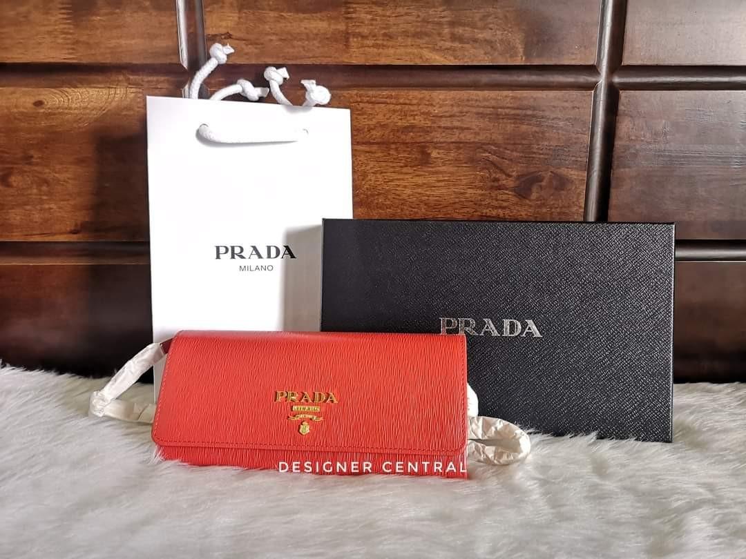 Prada Wallet on Chain Unboxing & Review 