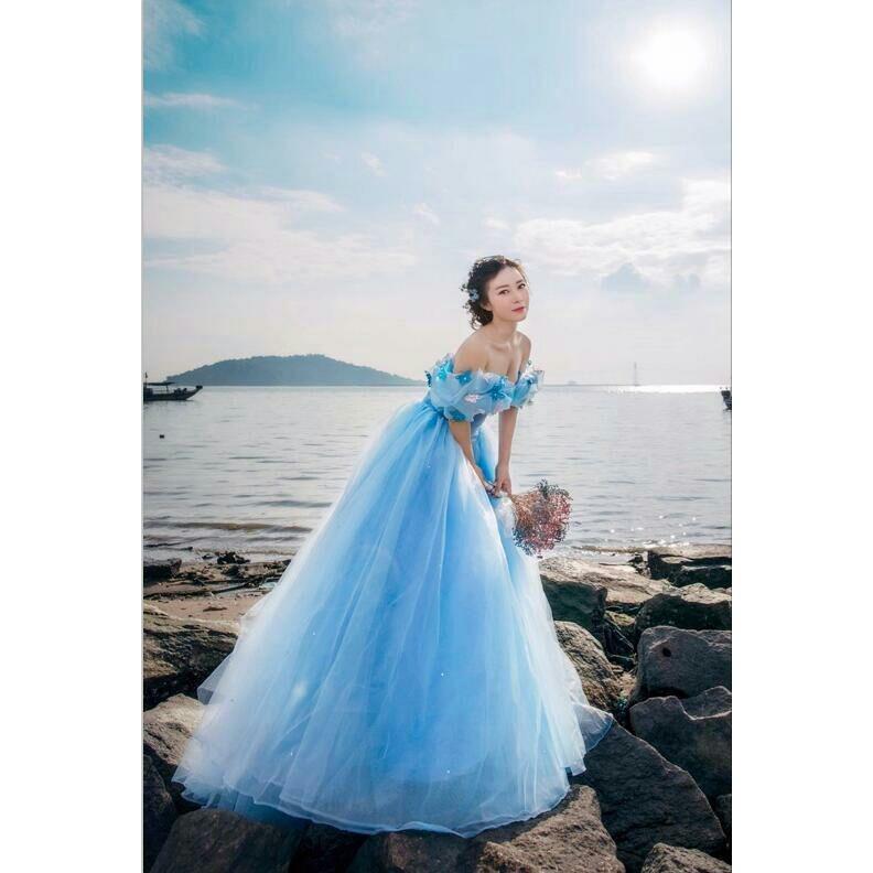 Cinderella blue prom dress store