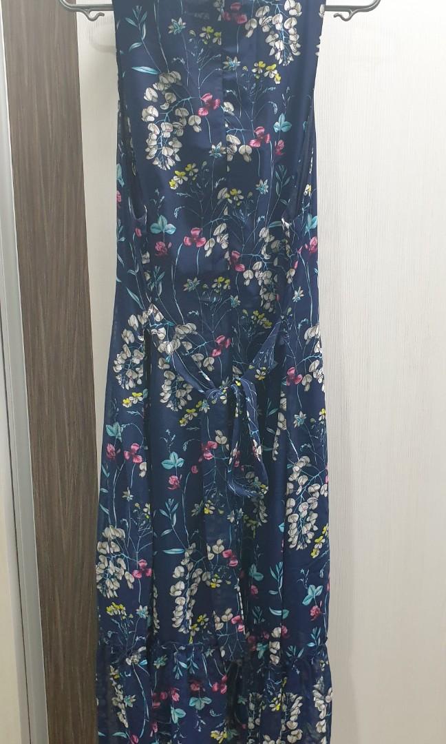 Preloved Zalora long dress, Women's Fashion, Dresses & Sets, Dresses on