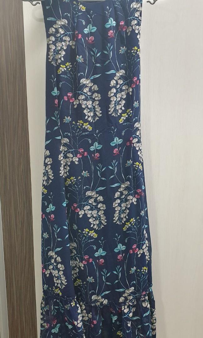 Preloved Zalora long dress, Women's Fashion, Dresses & Sets, Dresses on