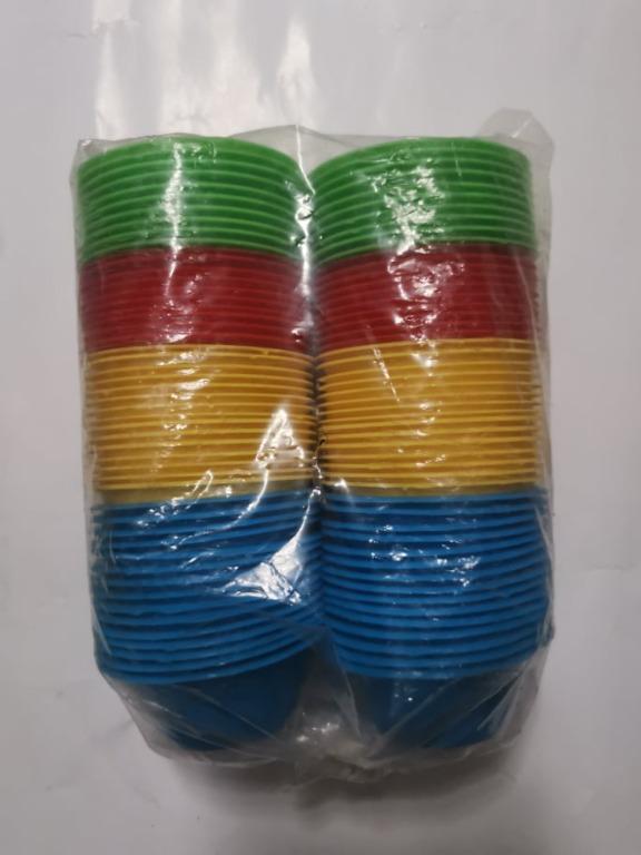 Puto Cup (100 pcs) High Quality Crescent Brand (Category: Bakeware) located in Manila. Submitted by bobbyyucommercial (Listing ID 1148827453, Image 1). Description: All sizes are available Good quality materials used Random colors (Green, Red, Yellow and Blue) Approximately 100pcs minimum per pack Sizes: Small - 4.5cm diameter Medium - 6cm diameter Large - 8cm diameter Small - 199 pesos Medium - 249 pesos Large - 299 pesos .