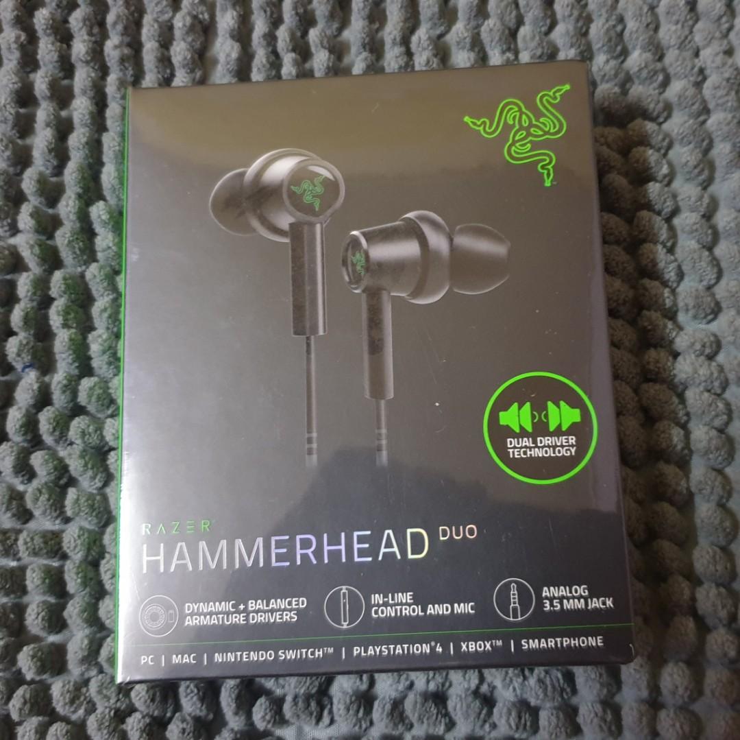 Razer Hammerhead Duo In Ear Gaming Headset Video Gaming Gaming