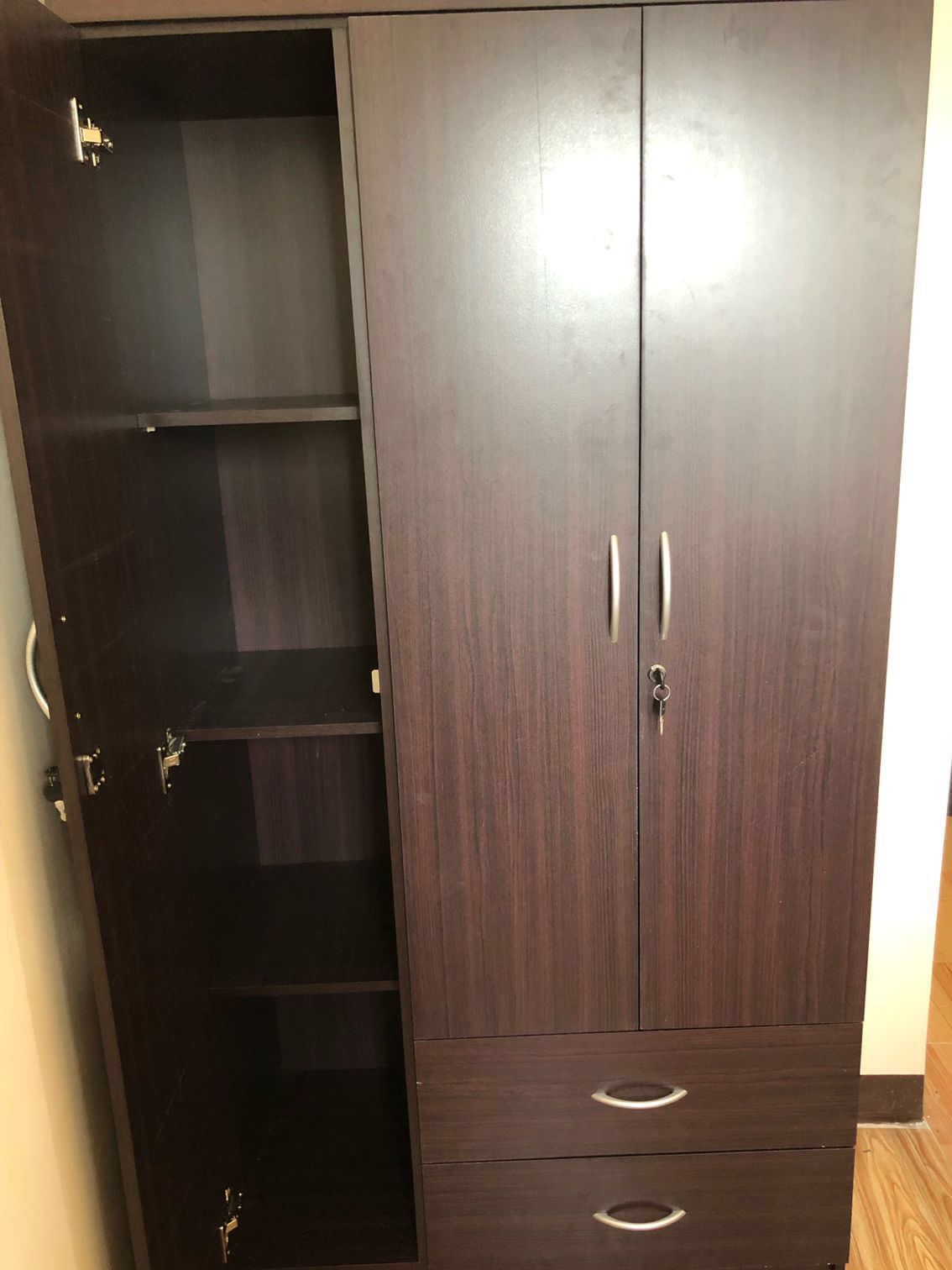 SALE 3 door Wooden Wardrobe Cabinet Fully Assembled Furniture