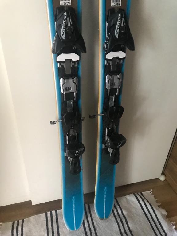 Salomon BBR 8.9 Powder Skis With Bindings