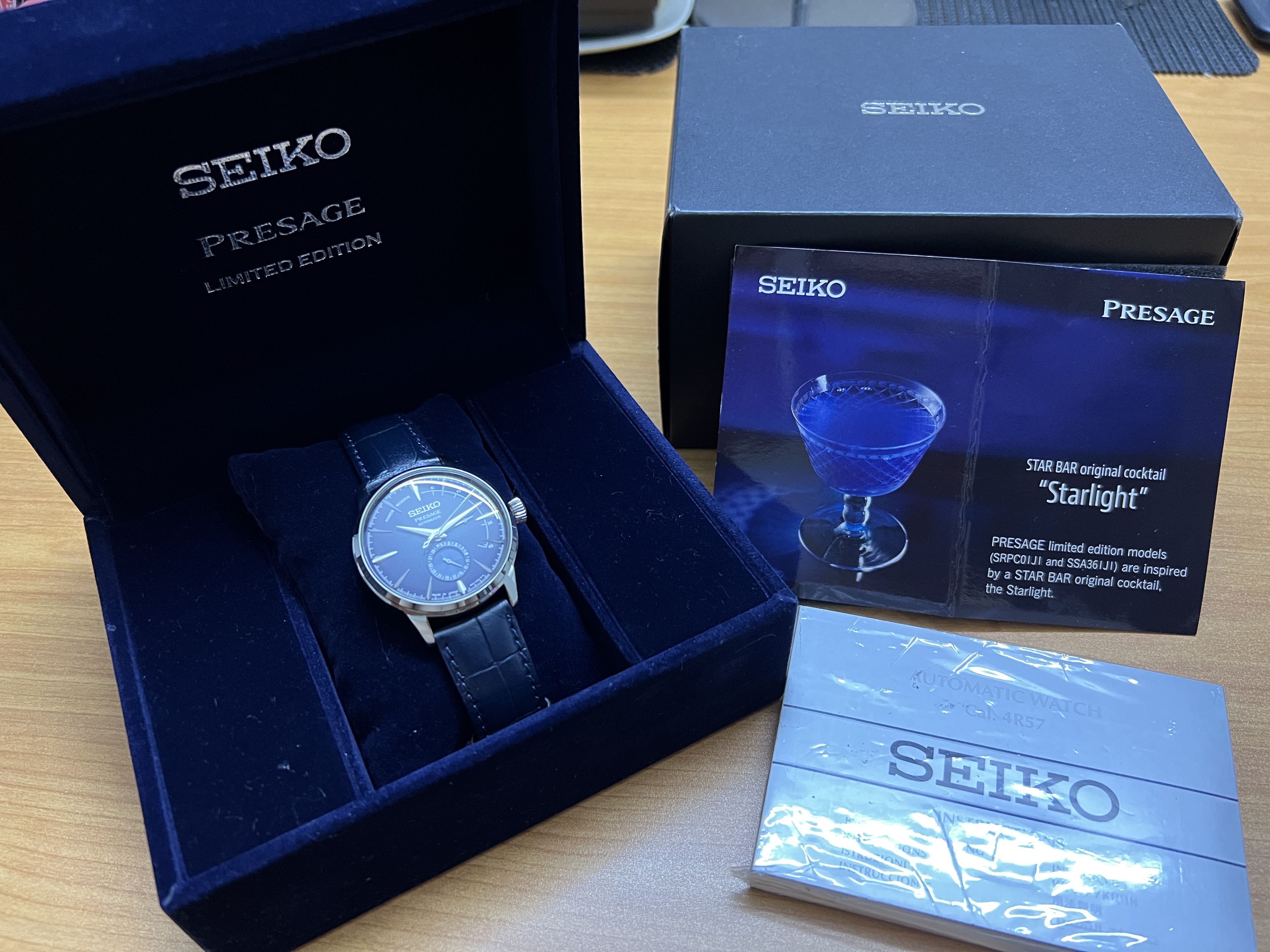 Seiko Presage Starlight Limited SSA361J1, Men's Fashion, Watches &  Accessories, Watches on Carousell